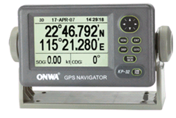 ONWA  MARINE GPS/SBAS NAVIGATOR WITH VIDEO PLOTTER FUNCTION   KP-32